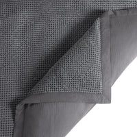 Stonewashed Cotton Waffle Weave Duvet Cover Duvet Cover