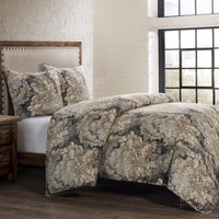 Victoria Damask Bedding Set Duvet Cover