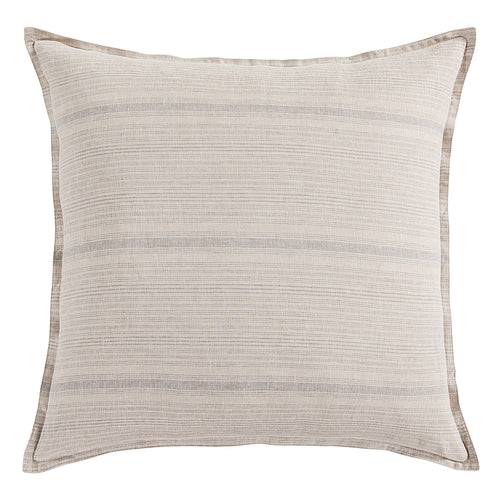 100% French Flax Linen Variegated Stripe Euro Sham Euro Sham