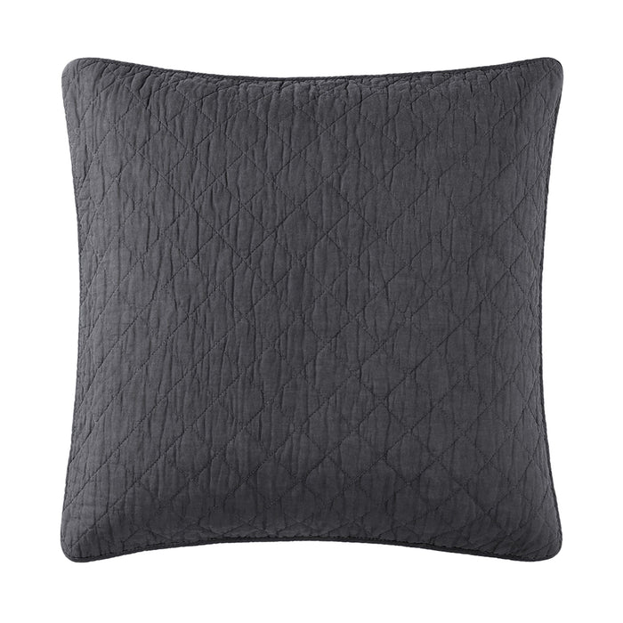 Cotton Comfort Euro Sham Charcoal Euro Sham