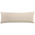 Farah Linen Blend Long Lumbar Pillow Euro Sham