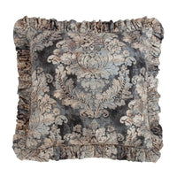 Victoria Ruffled Euro Sham, 27x27 Euro Sham