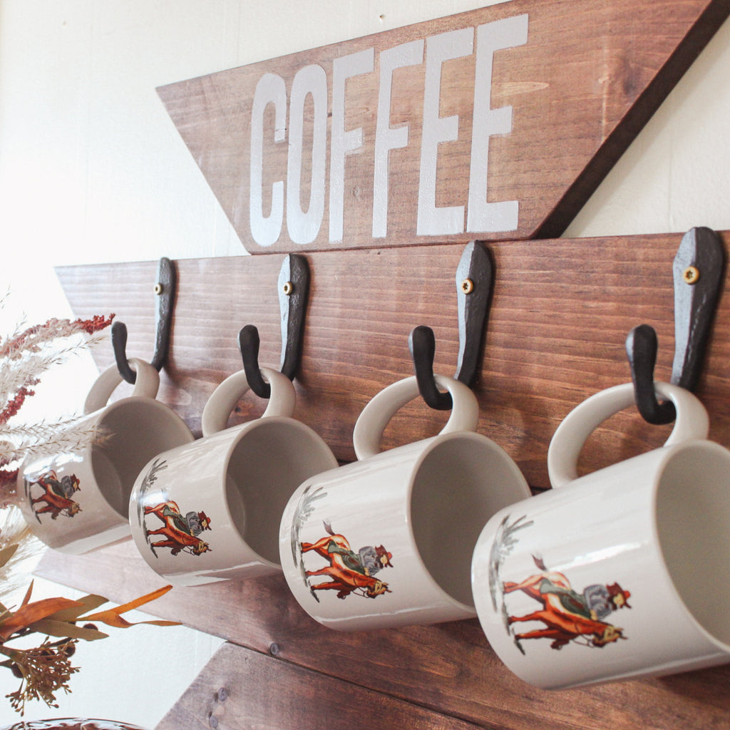 Ranch Life Cowgirl Mugs, Set of 4 Mug