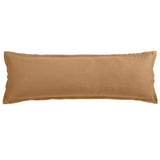 100% European Flax Linen Long Lumbar Pillow Adobe Pillow