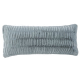 Ruched Rabbit Lumbar Pillow Aegean Pillow