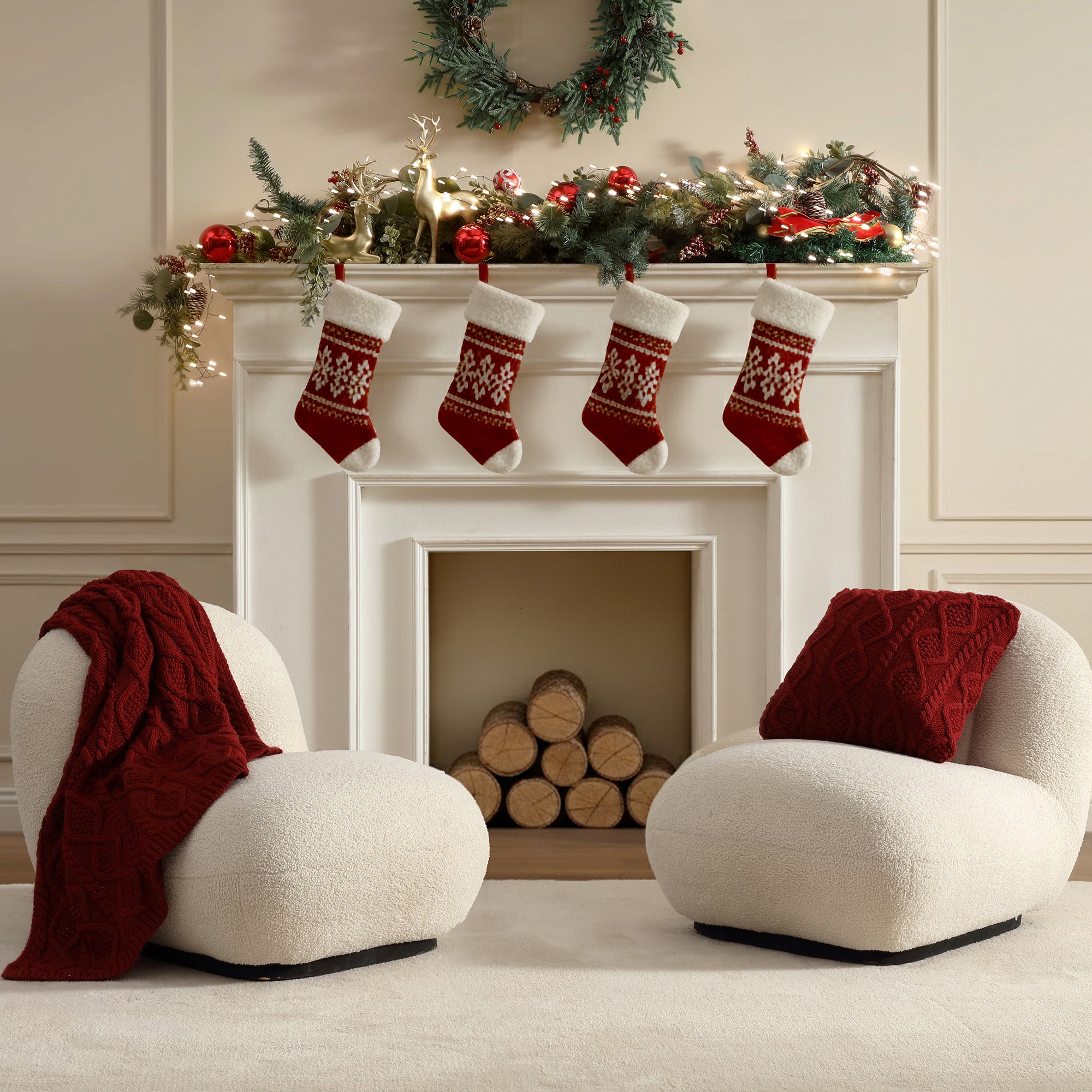 Cable Knit Soft Diamond Throw Pillow Pillow