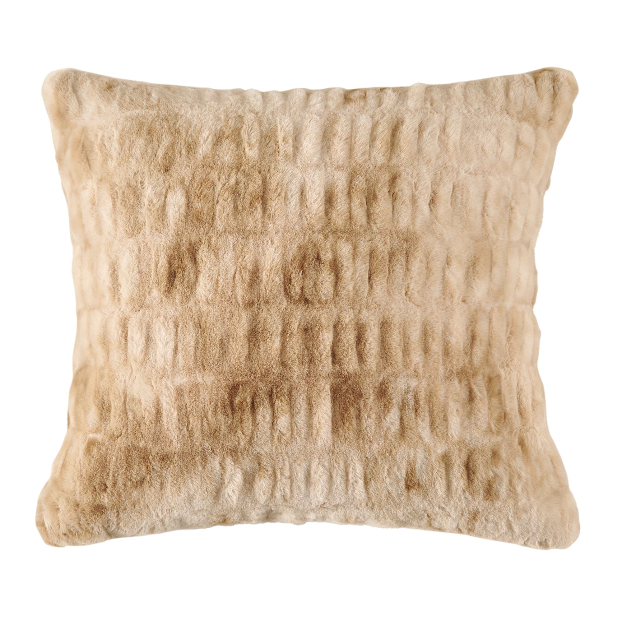 Ruched Rabbit Euro Pillow Cream Pillow