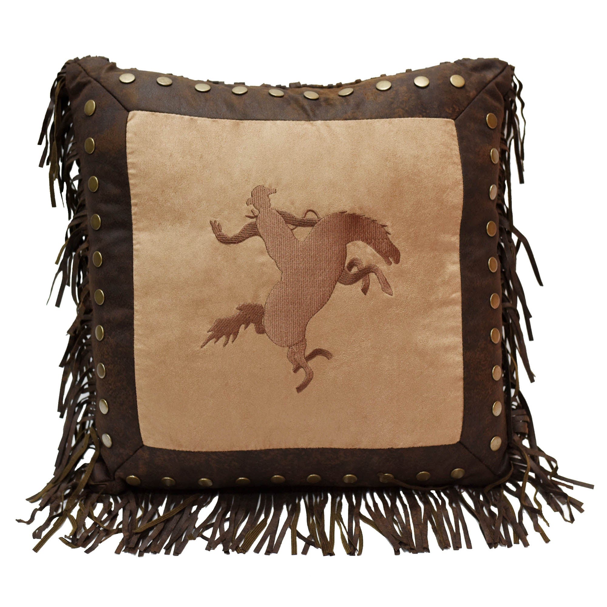 Embroidery Bronco Pillow Pillow