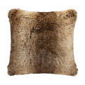 Faux Wolf Fur Oversized Throw Pillow Pillow