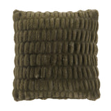 Ruched Rabbit Euro Pillow Fern Green Pillow