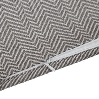Herringbone Buckle Detailed Lumbar Pillow Pillow