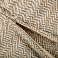 Herringbone Buckle Detailed Lumbar Pillow Pillow