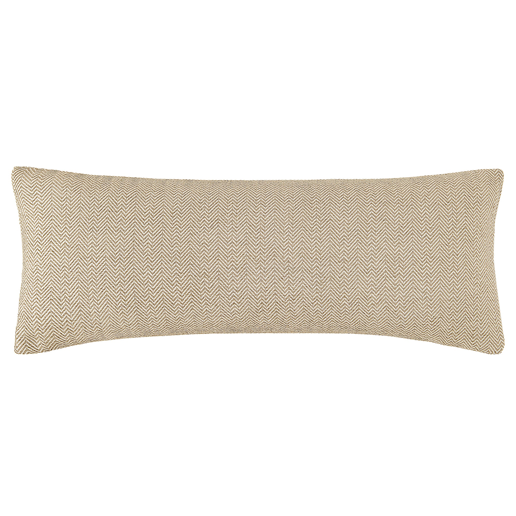 Herringbone Buckle Detailed Lumbar Pillow Pillow