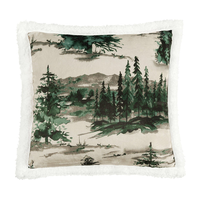 Joshua Campfire Sherpa Pillow, Duffle Bag Pillow