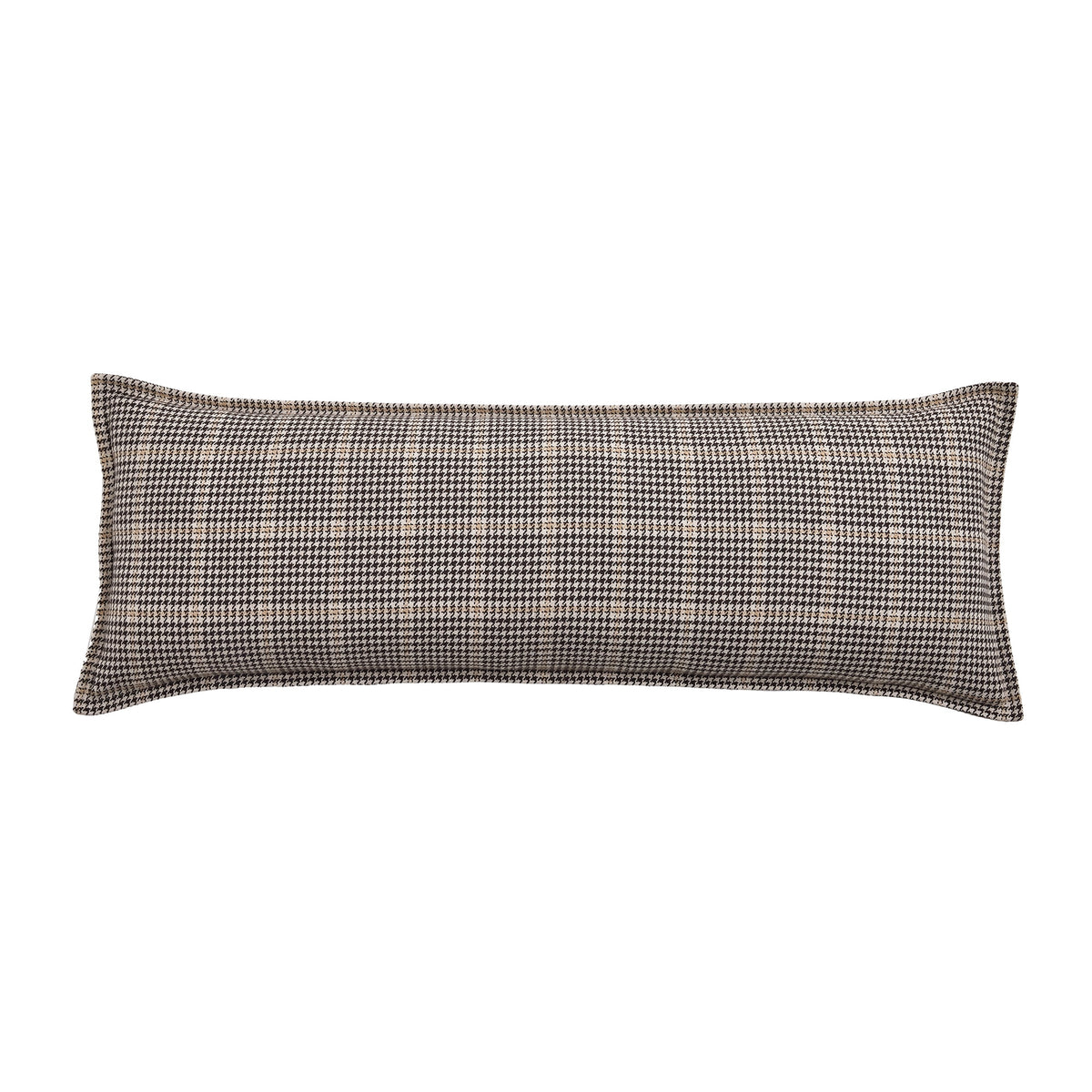 Laramie Houndstooth Long Lumbar Pillow Pillow