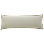 100% French Flax Linen Long Lumbar Pillow Natural Pillow