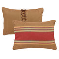 Pillow with Shoe Lace Design Pillow