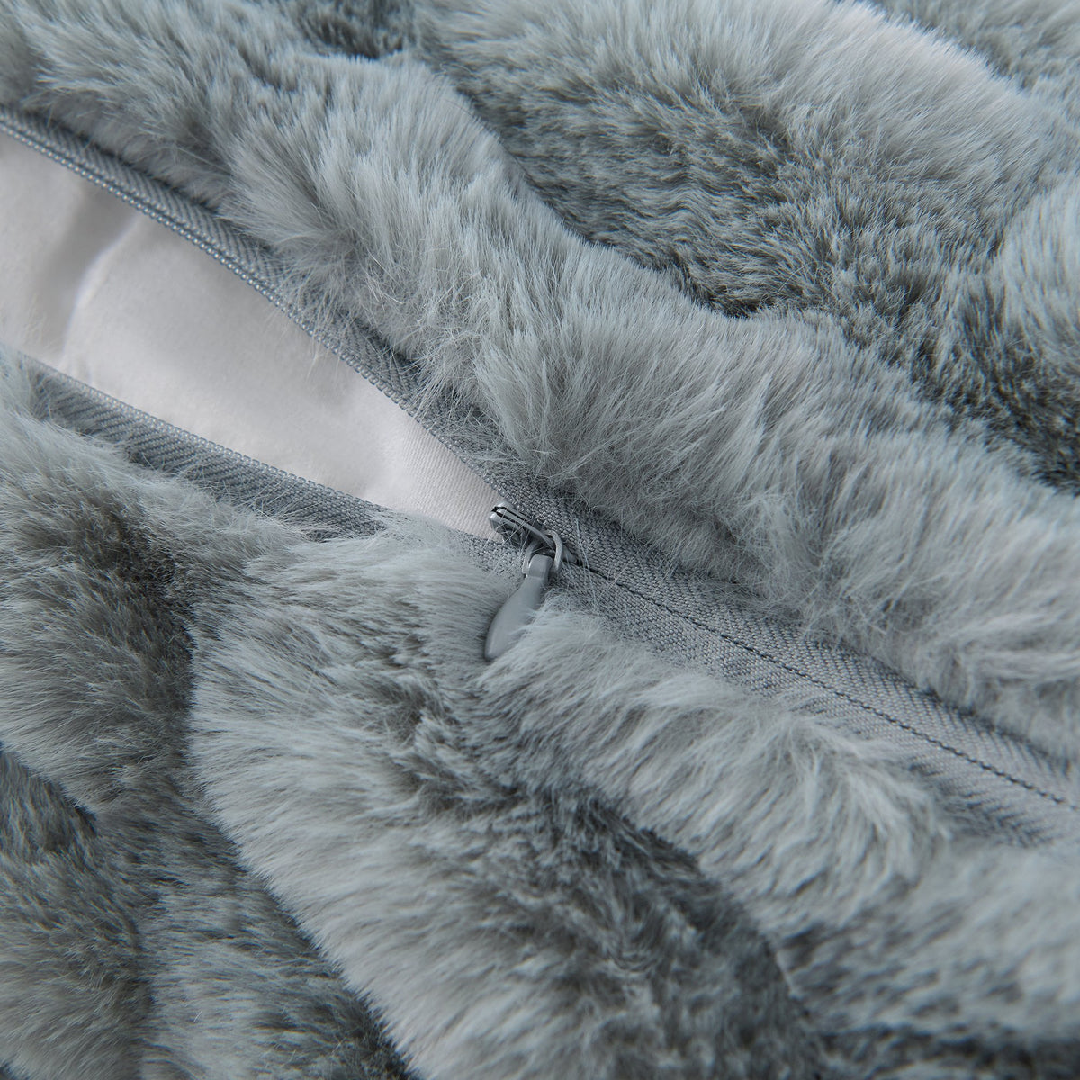 Ruched Rabbit Euro Pillow Pillow