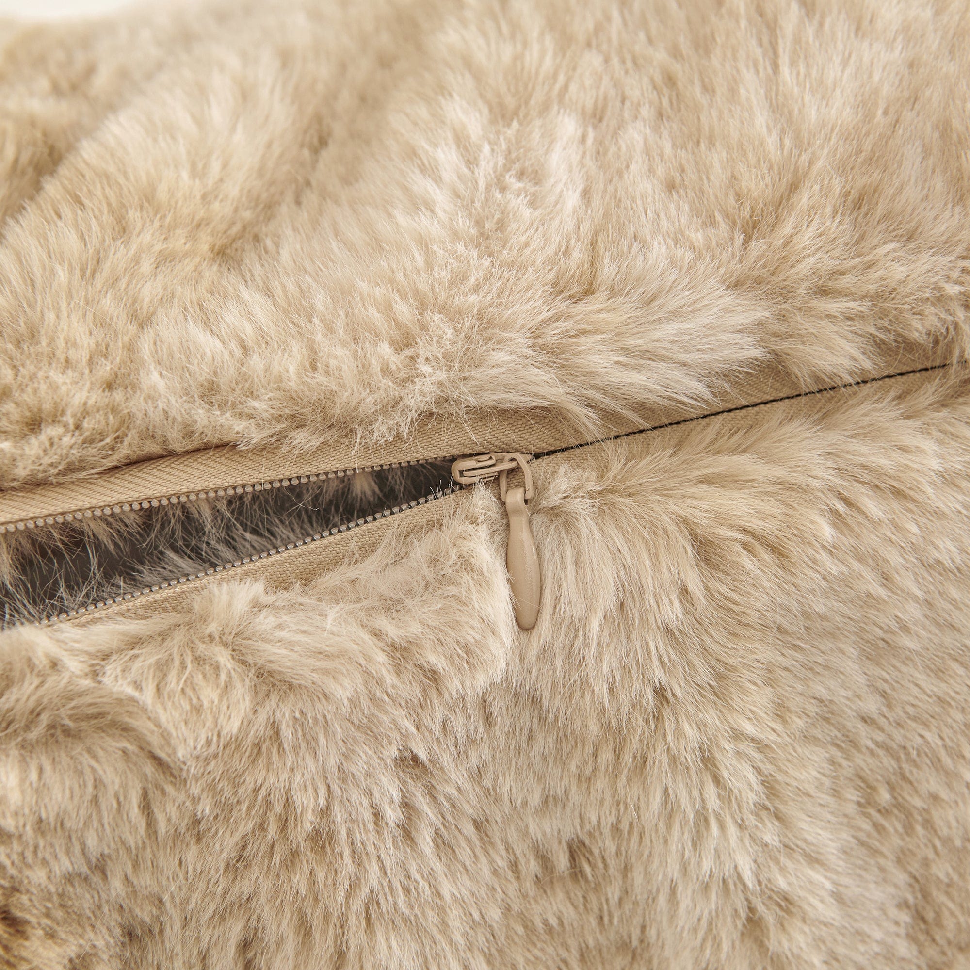 Ruched Rabbit Lumbar Pillow Pillow