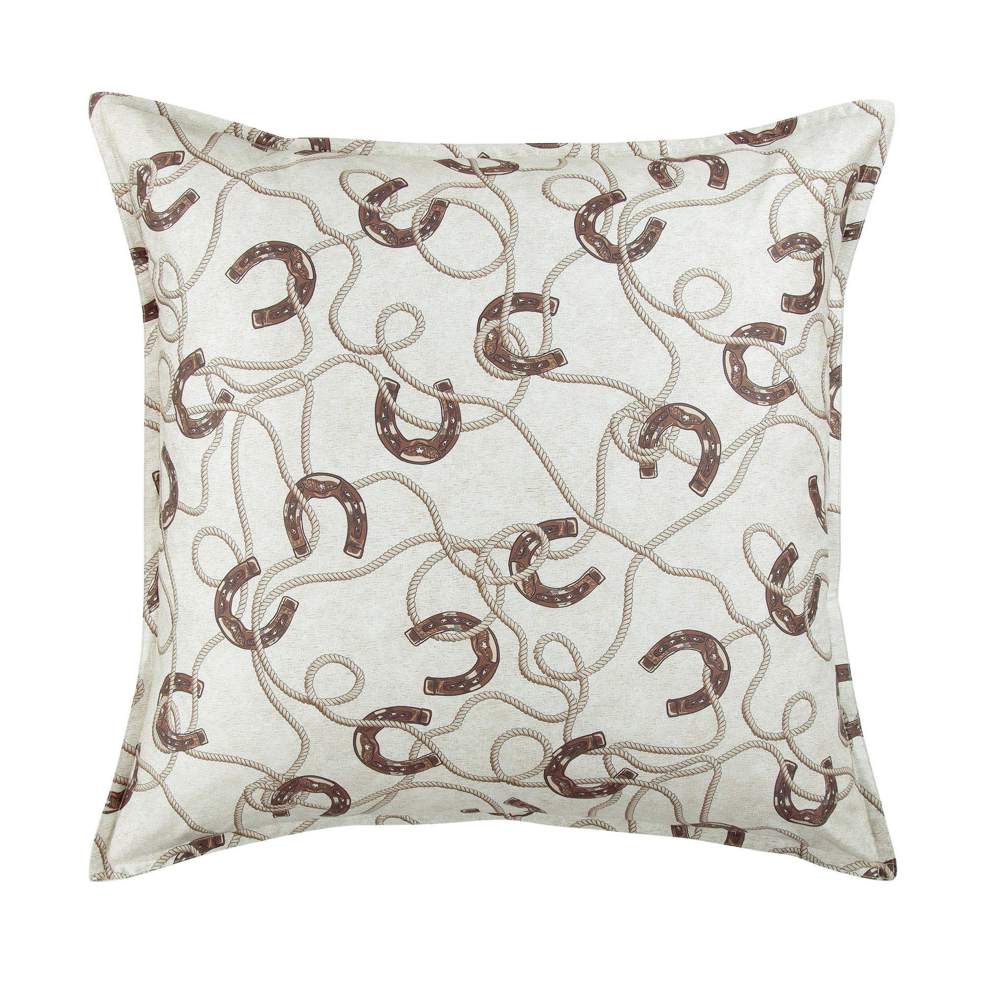 Pierre Horseshoes Euro Sham Pillow Shams & Euro Shams