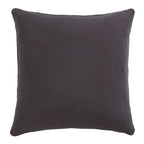 Cotton Knit Euro Pillow Slate Pillow