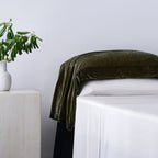 Stella Faux Silk Velvet Waterfall Pillowcase Set Pillow
