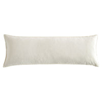 Stonewashed Cotton Canvas Long Lumbar Pillow Pillow