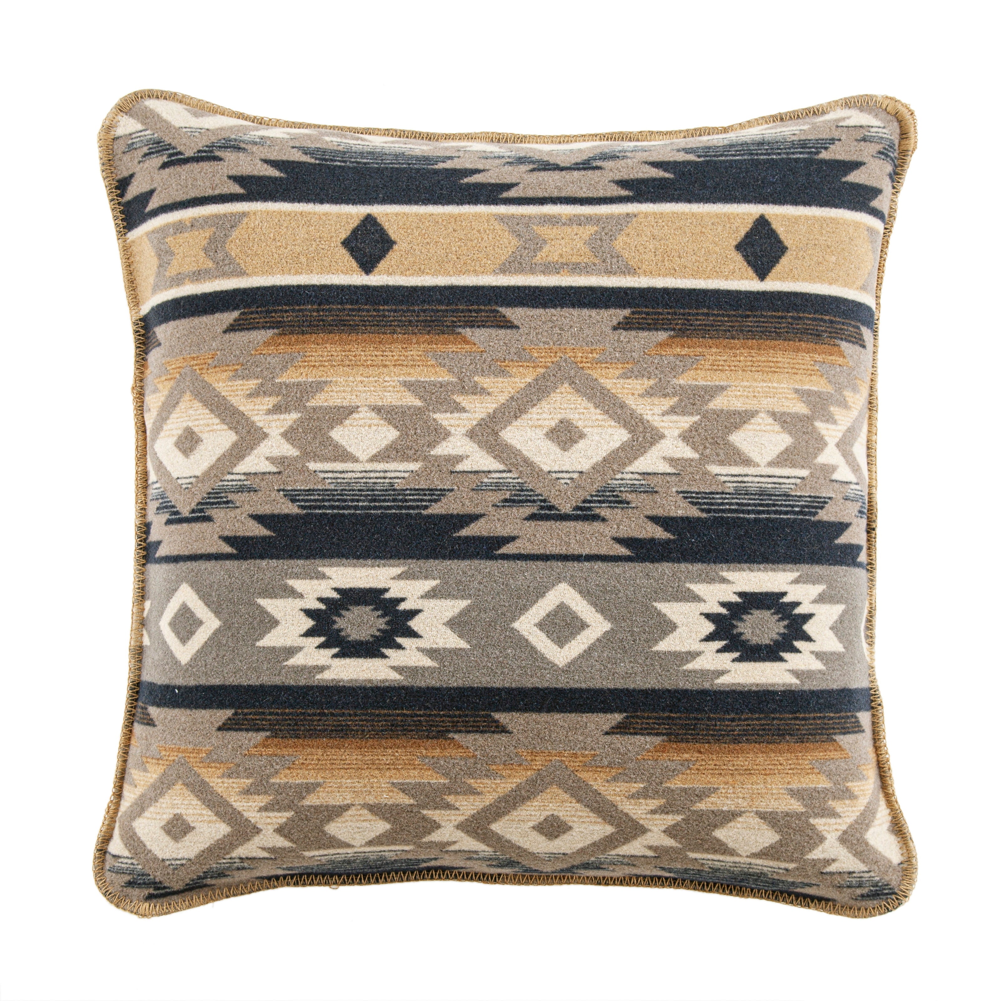 Taos Wool Blend Square Pillow Pillow