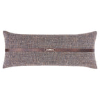 Tweed Buckle Detailed Lumbar Pillow Pillow