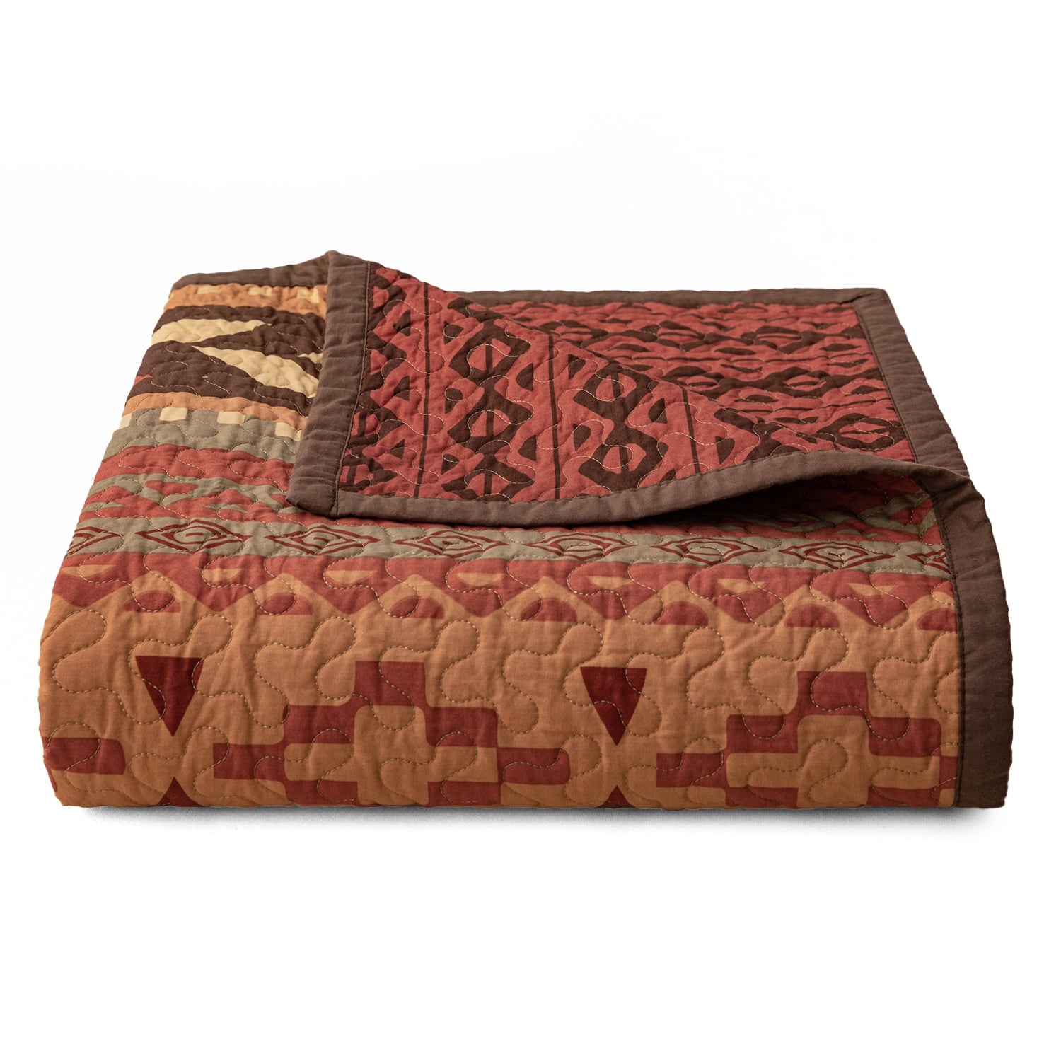 Broken Arrow Reversible Quilt Set Quilt