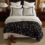 Conversation Reversible Quilt Set Quilt