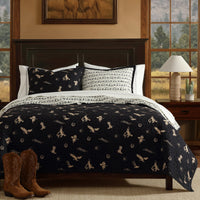 Conversation Reversible Quilt Set Quilt