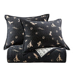 Conversation Reversible Quilt Set Quilt