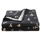 Conversation Reversible Quilt Set Quilt