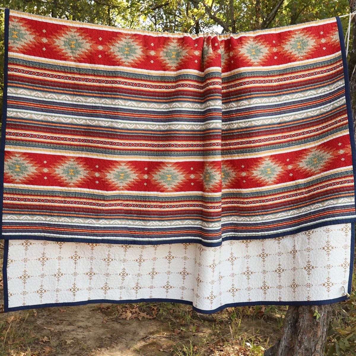 Del Sol Reversible Quilt Set Quilt