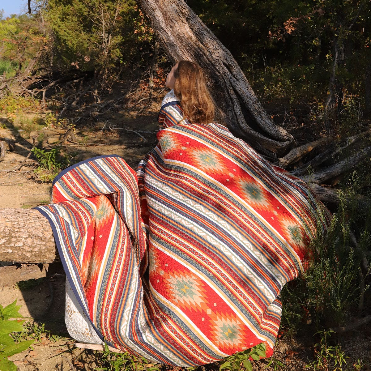 Del Sol Reversible Quilt Set Quilt