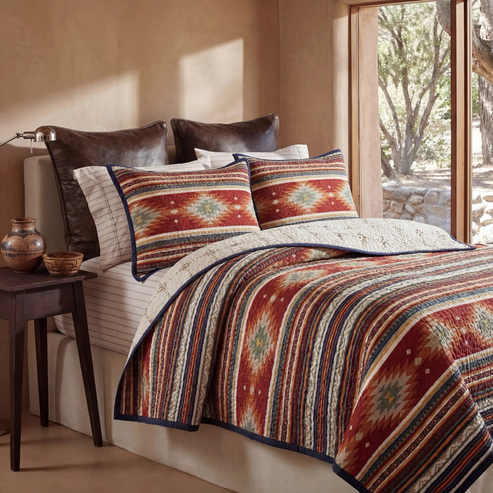 Del Sol Reversible Quilt Set Quilt