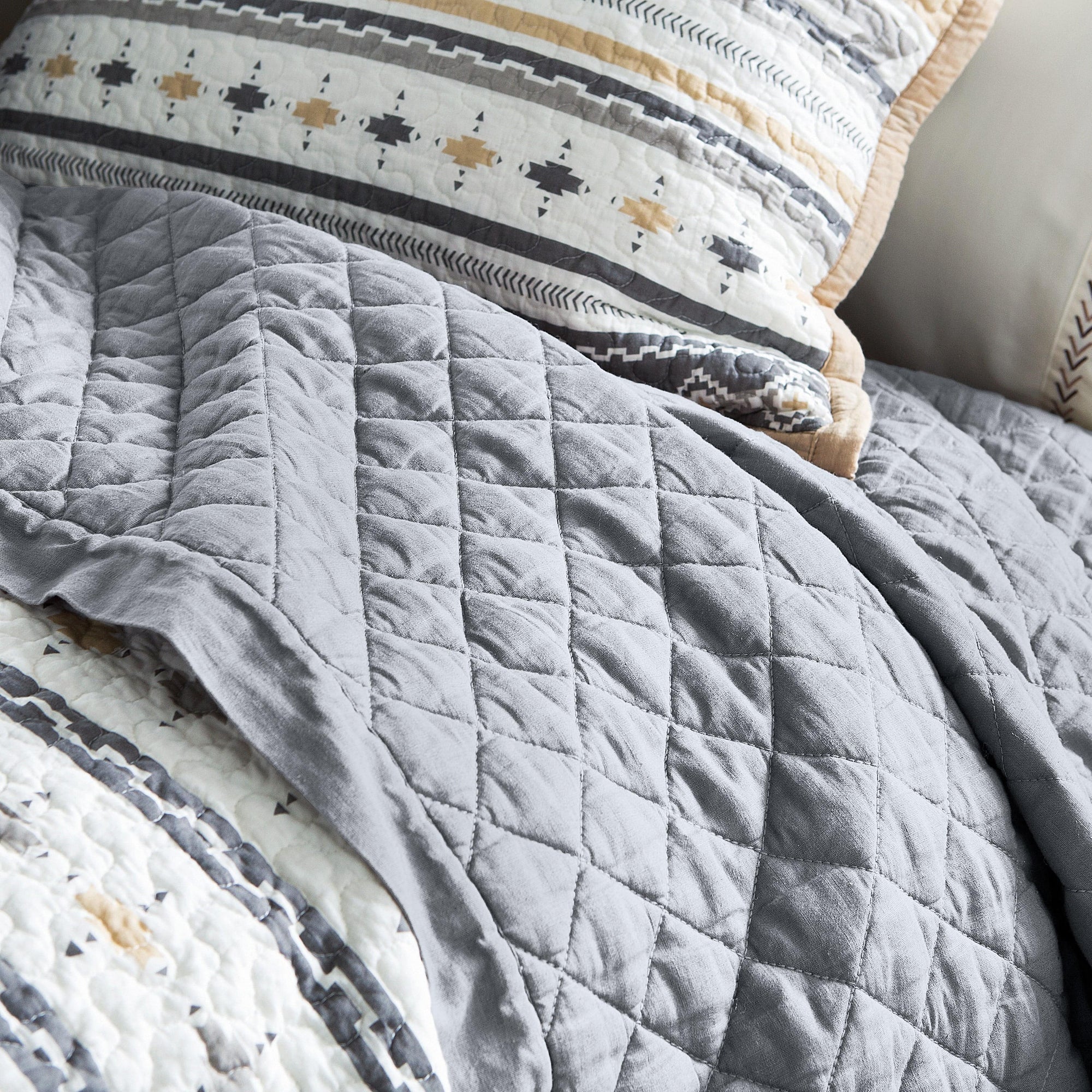 Desert Sage Reversible Quilt Set Quilt