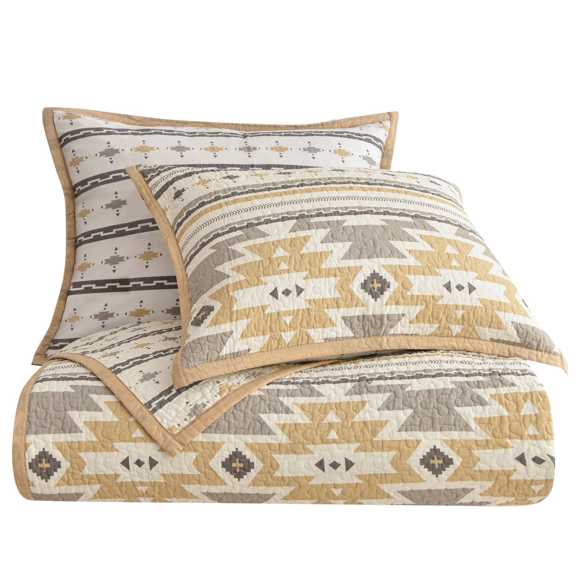 Desert Sage Reversible Quilt Set Quilt