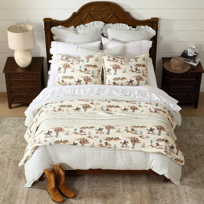 Desert Trail Reversible Quilt Set Quilt