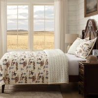 Desert Trail Reversible Quilt Set Quilt