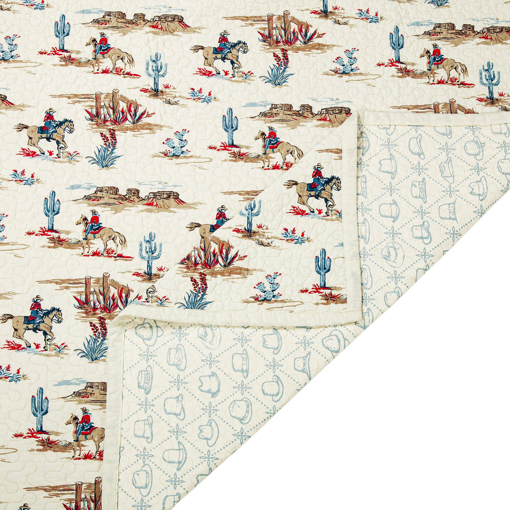 Desert Trail Reversible Quilt Set Quilt