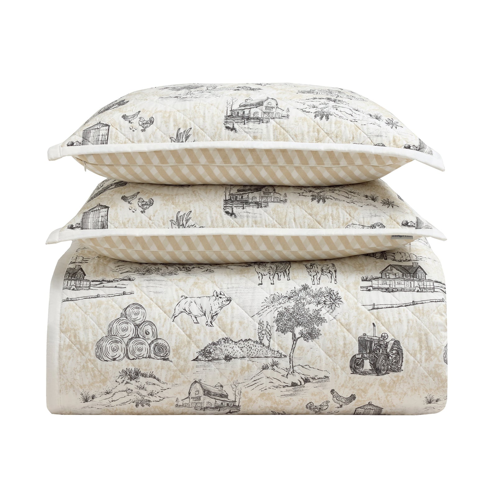 Farm Life Reversible Quilt Set Quilt