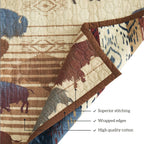 Home on the Range Reversible Quilt Set Quilt