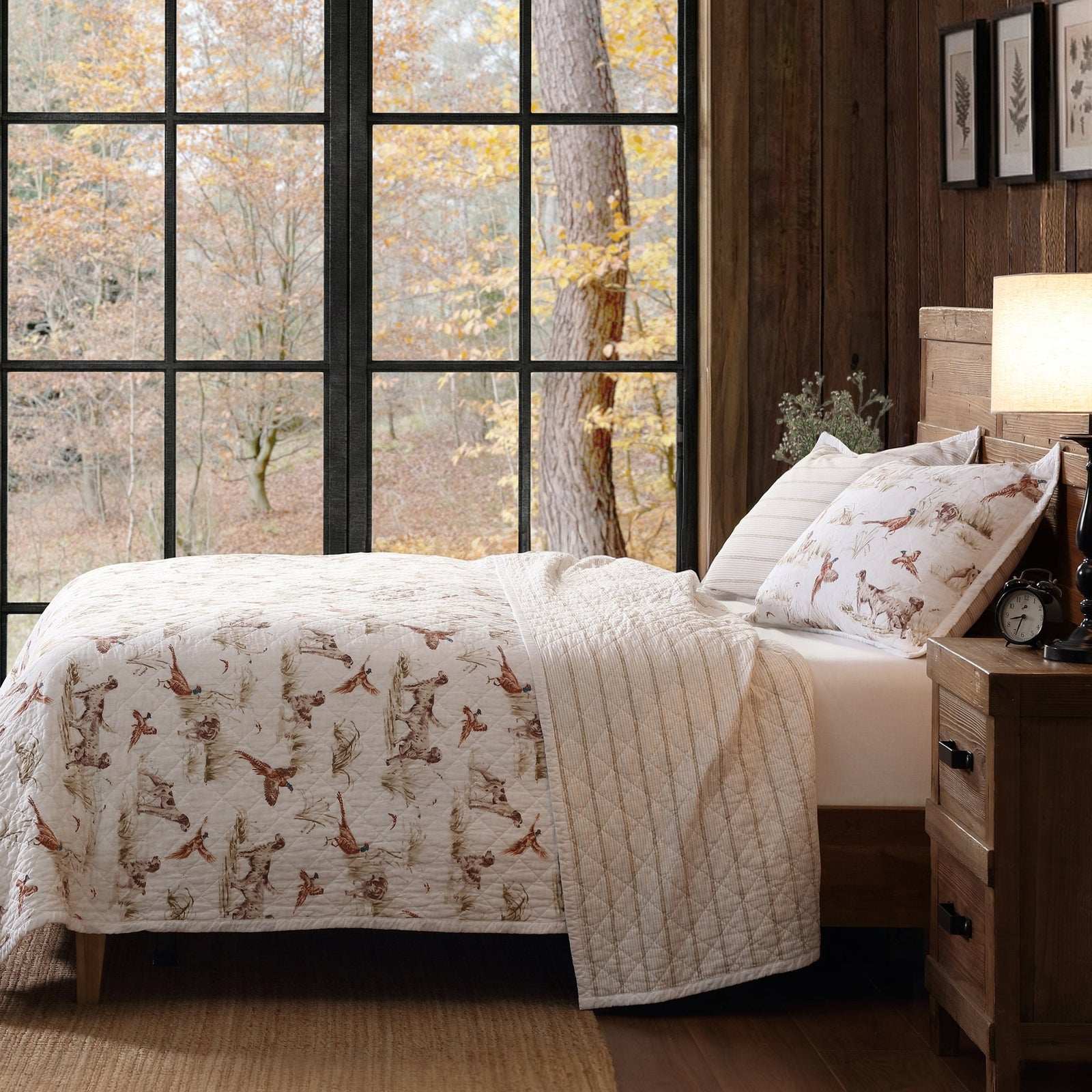 Hunt Life Reversible Quilt Set Quilt