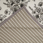 Lyla Floral Print Reversible Quilt Set Quilt