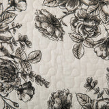 Lyla Floral Print Reversible Quilt Set Quilt