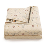 Maverick Longhorns Reversible Quilt Set Quilt