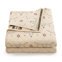 Maverick Longhorns Reversible Quilt Set Quilt