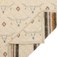 Maverick Longhorns Reversible Quilt Set Quilt